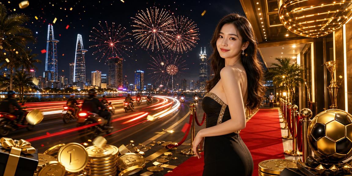 Không khí lễ hội tại TP.HCM – người dân tham gia xổ số và giải trí trực tuyến
